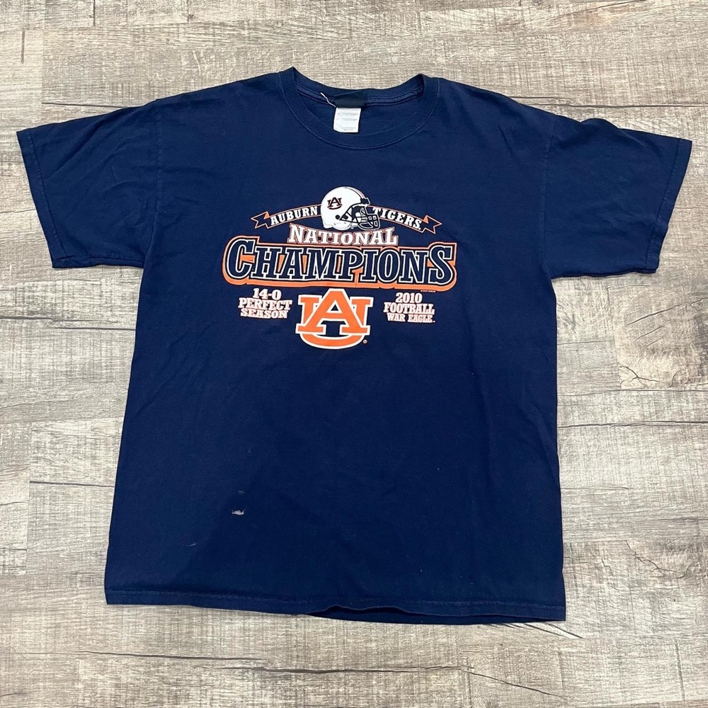 2010 Auburn Eagles Undefeated season tee